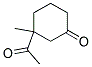 Cyclohexanone, 3-acetyl-3-methyl-(9ci) Structure,173547-35-8Structure