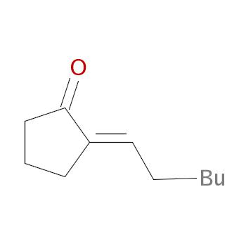 Cyclopentanone, 2-hexylidene- Structure,17373-89-6Structure