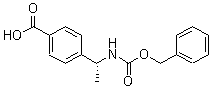 4-(1-(((Benzyloxy)carbonyl)amino)ethyl)benzoic acid Structure,173898-15-2Structure