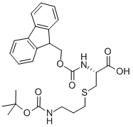 Fmoc-Cys(3-(Boc-amino)-propyl)-OH Structure,173963-91-2Structure