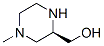 2-Piperazinemethanol,4-methyl-,(r)-(9ci) Structure,173966-31-9Structure