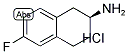 (S)-6-氟-1,2,3,4-四氫-萘-2-胺鹽酸鹽結(jié)構(gòu)式_173996-44-6結(jié)構(gòu)式