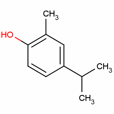 4-Isopropyl-2-methylphenol Structure,1740-97-2Structure