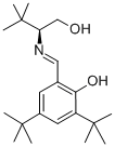 (S)-()-2-(3,5-二叔丁基亞水楊基氨基)-3,3-二甲基-1-丁醇結(jié)構(gòu)式_174022-08-3結(jié)構(gòu)式