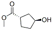 (1S,3s)-3-hydroxycyclopentane carboxylic acid methyl ester Structure,174292-58-1Structure