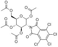 2-Deoxy-2-(tetrachlorophthalimido)-D-glucopyranose 1,3,4,6-tetraacetate Structure,174356-26-4Structure