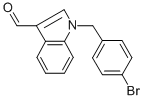 1-(4-Bromobenzyl)-1H-indole-3-carbaldehyde Structure,174367-70-5Structure