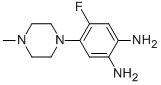 4-Fluoro-5-(4-methylpiperazin-1-yl)benzene-1,2-diamine Structure,174468-55-4Structure