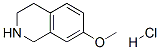 Isoquinoline, 1,2,3,4-tetrahydro-7-methoxy-, hydrochloride Structure,1745-05-7Structure