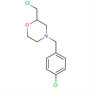 4-(4-chlorobenzyl)-2-chloromethylmorpholine Structure,174560-81-7Structure