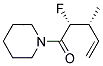 Piperidine, 1-(2-fluoro-3-methyl-1-oxo-4-pentenyl)-, (r*,r*)-(9ci) Structure,174649-72-0Structure