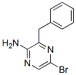 2-Amino-3-(phenylmethyl)-5-bromopyrazine Structure,174680-55-8Structure