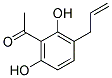 1-(3-Allyl-2,6-dihydroxyphenyl)ethan-1-one Structure,17488-71-0Structure