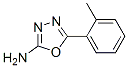 5-(2-Methylphenyl)-1,3,4-oxadiazol-2-amine Structure,1750-78-3Structure