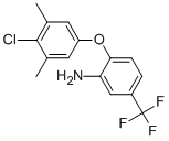 3-Amino-4-(4-chloro-3,5-dimethylphenoxy)benzotrifluoride Structure,175134-99-3Structure