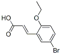 3-(5-Bromo-2-ethoxyphenyl)acrylic acid Structure,175135-12-3Structure