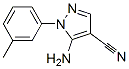 5-Amino-1-(3-methylphenyl)-1H-pyrazole-4-carbonitrile Structure,175135-59-8Structure