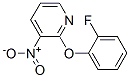 2-(2-Fluorophenoxy)-3-nitropyridine Structure,175135-65-6Structure