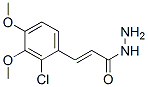 3-(2-Chloro-3,4-dimethoxyphenyl)prop-2-enohydrazide Structure,175135-99-6Structure