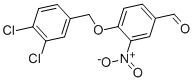 4-(3,4-Dichlorobenzyloxy)-3-nitrobenzaldehyde Structure,175136-20-6Structure