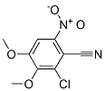 2-Chloro-3,4-dimethoxy-6-nitrobenzonitrile Structure,175136-28-4Structure