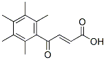 4-Oxo-4-(2,3,4,5,6-pentamethylphenyl)but-2-enoic acid Structure,175136-58-0Structure