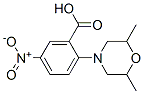 2-(2,6-Dimethylmorpholino)-5-nitrobenzoic acid Structure,175136-71-7Structure