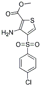 Methyl 3-amino-4-[(4-chlorophenyl)sulfonyl]thiophene-2-carboxylate Structure,175137-53-8Structure