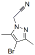 2-(4-Bromo-3,5-dimethyl-1h-pyrazol-1-yl)acetonitrile Structure,175137-59-4Structure