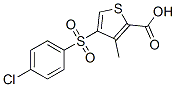 4-(4-Chlorobenzenesulfonyl)-3-methylthiophene-2-carboxylic acid Structure,175137-65-2Structure