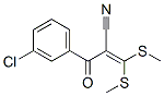 2-(3-Chlorobenzoyl)-3,3-di(methylthio)acrylonitrile Structure,175137-70-9Structure