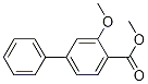 Methyl3-methoxy-[1,1-biphenyl]-4-carboxylate Structure,175152-70-2Structure