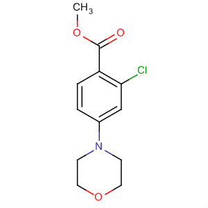 2-Chloro-4-(4-morpholinyl)benzoic acid methyl ester Structure,175153-39-6Structure