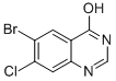 6-Bromo-7-chloroquinazolin-4(3h)-one Structure,17518-95-5Structure