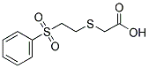 2-([2-(Phenylsulfonyl)ethyl]thio)acetic acid Structure,175201-57-7Structure