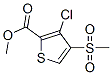 Methyl 3-chloro-4-(methylsulfonyl)thiophene-2-carboxylate Structure,175201-76-0Structure