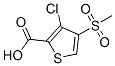 3-Chloro-4-(methylsulfonyl)thiophene-2-carboxylic acid Structure,175201-86-2Structure