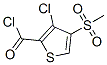 3-Chloro-4-(methylsufonyl)thiophene-2-carbonyl chloride Structure,175201-87-3Structure