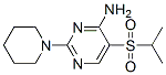 5-(Isopropylsulfonyl)-2-piperidinopyrimidin-4-amine Structure,175202-15-0Structure