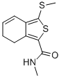 N1-Methyl-3-(methylthio)-6,7-dihyrobenzo[c]thiophene-1-carboxamide Structure,175202-56-9Structure