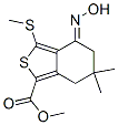 4-羥基亞氨基-6,6-二甲基-3-(甲基硫代)-4,5,6,7-四氫苯并[c]噻吩-1-羧酸甲酯結(jié)構(gòu)式_175202-59-2結(jié)構(gòu)式