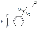 2-Chloroethyl-[3-(trifluoromethyl)phenyl]sulphone Structure,175203-09-5Structure