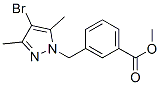 Methyl 3-[(4-bromo-3,5-dimethyl-1H-pyrazol-1-yl)methyl]benzoate Structure,175203-23-3Structure