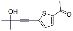 1-[5-(3-Hydroxy-3-methylbut-1-ynyl)thien-2-yl]ethanone Structure,175203-51-7Structure