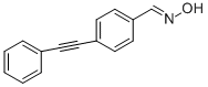 4-(2-Phenyleth-1-ynyl)benzaldehyde oxime Structure,175203-56-2Structure