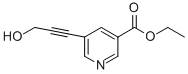 Ethyl 5-(3-hydroxyprop-1-yn-1-yl)nicotinate Structure,175203-66-4Structure