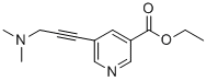 Ethyl 5-(3-(dimethylamino)prop-1-yn-1-yl)nicotinate Structure,175203-71-1Structure