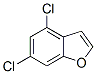 4,6-Dichloro-1-benzofuran Structure,175203-95-9Structure