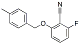 2-Fluoro-6-(4-methylbenzyloxy)benzonitrile Structure,175204-09-8Structure