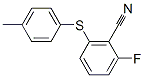 2-Fluoro-6-(4-methylphenylthio)benzonitrile Structure,175204-11-2Structure